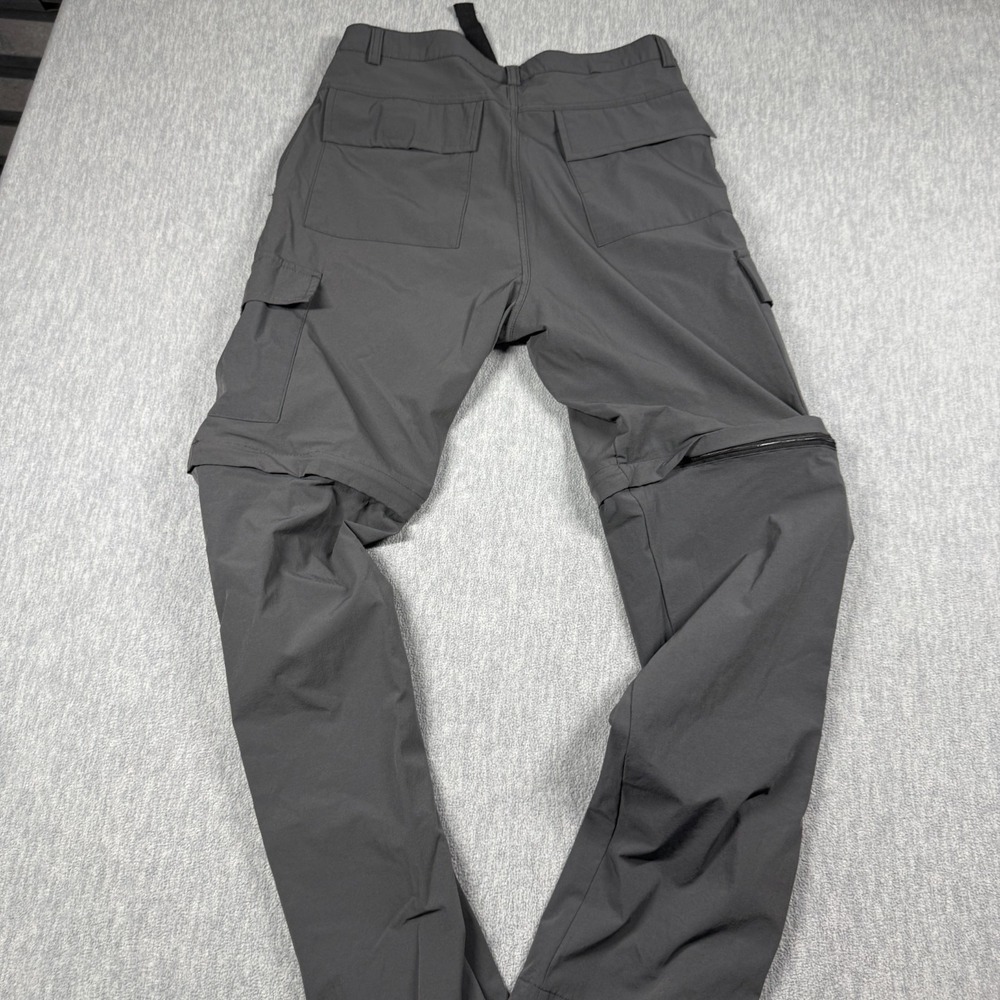 Rugged Exposure Pants Mens 32x32 Gray Convertible Zip Off Cargo Hiking Outdoor - Picture 5 of 7